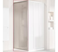 Душевая неподвижная стенка Ravak Supernova 80, профиль сатин 198, витраж полистирол Pearl (APSS) 94040UR211