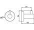 Крючок Ledeme L71905-1 2