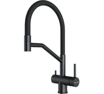 Смеситель для кухни Paulmark RUBERT, черный Ru213175-BLM