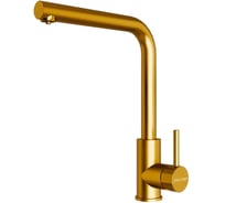 Смеситель для кухни Paulmark TWIN, брашированное золото Tw213622-BG