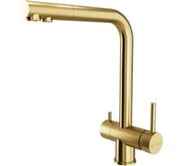 Смеситель для кухни Paulmark SKALEN, светлое золото Sk213020-LG