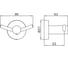 Крючок 2-й Ledeme L71905-2 2