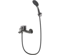 Смеситель для ванны Milardo графит, серия Rora RORGM00M02