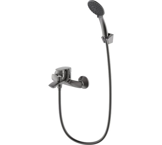 Смеситель для ванны Milardo графит, серия Rora RORGM00M02 1