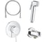 Набор для гигиенического душа GROHE BauClassic, хром 129186 1