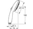 Ручной душ GROHE Tempesta 110, 6.4 л/мин, 3 режима, хром 26914003 6