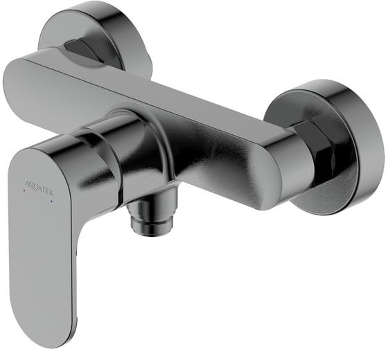 Смеситель для душа, оружейная сталь Aquatek AQ1960BGM АЛЬФА 00000147266 1
