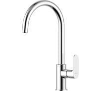Смеситель для кухни (полукруглый излив) Aquatek AQ1982CR АЛЬФА 00000147299