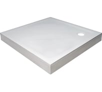 Поддон из литого мрамора Ravak 10 Perseus Pro 80, цвет белый матовый XA034401010WM