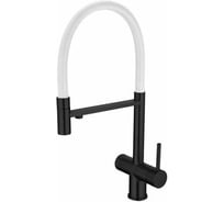 Кухонный смеситель EMAR ЕС - 7024WHT Black