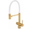 Кухонный смеситель EMAR ЕС - 7024WHT PVD Golden 1