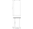 Душевая перегородка WasserKraft Фехте (Vechte) 60W40GR-TG 2