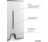 Диспенсер бумажных полотенец TOSSEN Professional TOSSEN Z-500 MP 211080 10