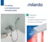 Смеситель для ванны Milardo хром глянцевый, Поли (Poli) POLSB00M02 9