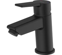 Смеситель для умывальника Milardo черный матовый, Stripe, STRBL00M01