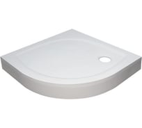 Поддон Ravak четверть круга Elipso Pro 100 из литого мрамора, цвет белый матовый XA23AA01010WM