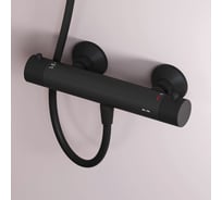 Смеситель для душа с термостатом AM.PM Libre, черный F6040022