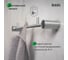 Планка на 3 крючка IDDIS нержавеющая сталь, Петит (Petite), хром матовый PETSSS3i41 4