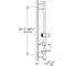 Душевая штанга Grohe Rainshower SmartActive 900 мм, темный графит глянец 26603A00 2