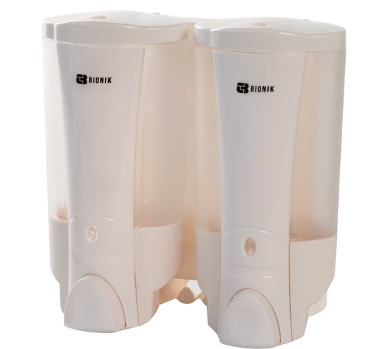 Дозатор для мыла BIONIK модель, 450+450мл BK1100