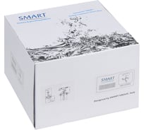 Смеситель для ванны SMT SMART короткий 350 мм с дивертером в корпусе, SM1009BC