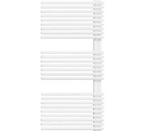 Водяной полотенцесушитель Atlantic Lazzarini Garda белый прямой 1132x500 100038857910