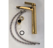 Смеситель для раковины высокий золото Kati Teymi T10281 ЦБ-00297800