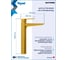 Смеситель для раковины высокий золото Kati Teymi T10281 ЦБ-00297800 8