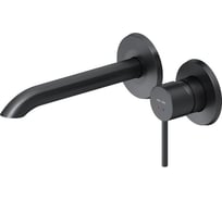 Смеситель для умывальника AM.PM Libre монтируемый в стену, черный F6072622