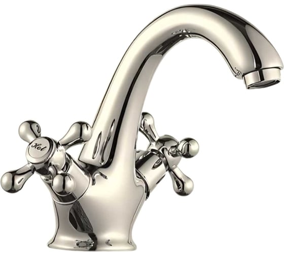 Смеситель для умывальника ООО ПКФ Сварком 2 мах. литой излив л/ш (уп/1шт) СанТех s033969