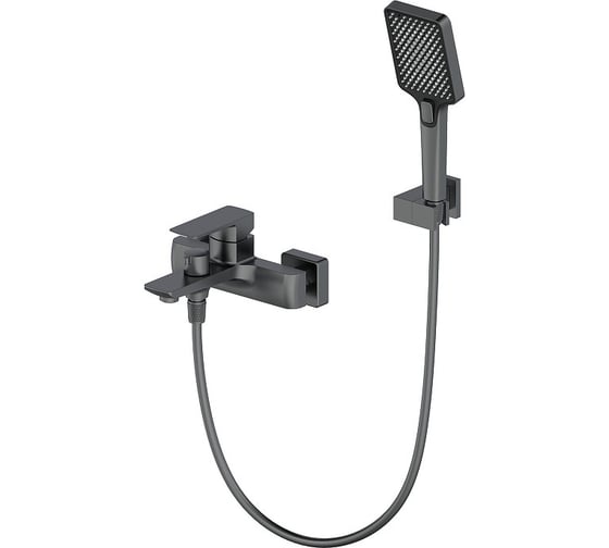 Смеситель для ванны Oliveeka D оружейный металл OL-639003A-BGM 1