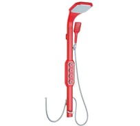 Душевая стойка RGW GLLON SK 088-1-R Красная 110х28х19 Головной душ+водопад (ручной душ) 07010881-051