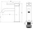 Смеситель для раковины Oliveeka, золото матовое OL-88139017-BG 3