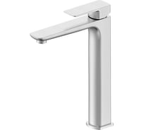 Смеситель для раковины высокий Oliveeka D никель матовый OL-239003-BN