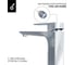 Смеситель для раковины высокий Oliveeka D, хром OL-239003-CR 3