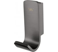 Крючок для ванной Wonzon & Woghand LOTTE, Темный графит WW-8315-BGM