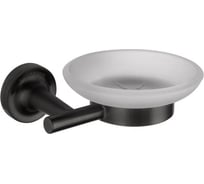 Мыльница с держателем Wonzon & Woghand SIMPLE, Темный графит WW-6522-BGM