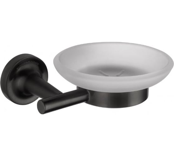 Мыльница с держателем Wonzon & Woghand SIMPLE, Темный графит WW-6522-BGM