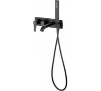 Смеситель для ванны встраиваемый Wonzon & Woghand FLEX, Черный матовый WW-88889072-MB