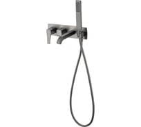 Смеситель для ванны встраиваемый Wonzon & Woghand FLEX, Темный графит WW-88889072-BGM