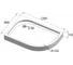 Акриловый поддон BelBagno TRAY-BB-RH-120/80-550-15-W-L 4