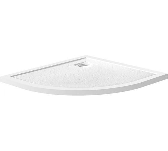 Душевой поддон BelBagno из искусственного мрамора в комплекте с сифоном UNO TRAY-MR-UNO-R-90-550-35-W-BO