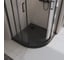 Душевой поддон BelBagno из искусственного мрамора в комплекте с сифоном UNO TRAY-MR-UNO-R-90-550-35-NERO-NO 3