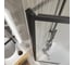 Душевая шторка на ванну BelBagno LUCE-VF-11-90/145-C-NERO 3