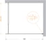 Душевая перегородка BelBagno KRAFT-L-1-110-C-Cr 4