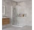 Душевая перегородка BelBagno KRAFT-L-1-80-C-Cr 1