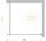 Душевая перегородка BelBagno KRAFT-L-1-100-C-NERO 5