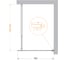 Душевая перегородка BelBagno KRAFT-L-1-70-C-Cr 4