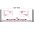 Душевая дверь BelBagno UNIQUE-BF-2-150/180-C-Cr 4