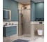 Душевая дверь BelBagno SOFT_CLOSE-2-BF-1-110-C-GM 2